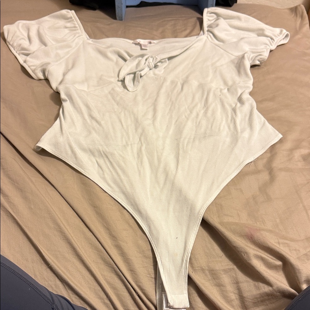 Women’s White One Piece Bodysuit